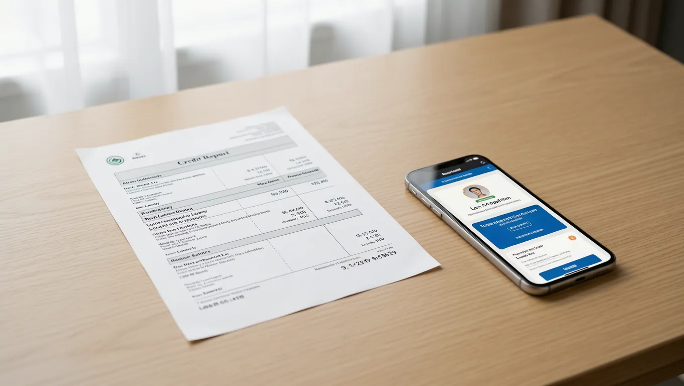 Reviewing personal loans for bad credit no cosigner on a digital device